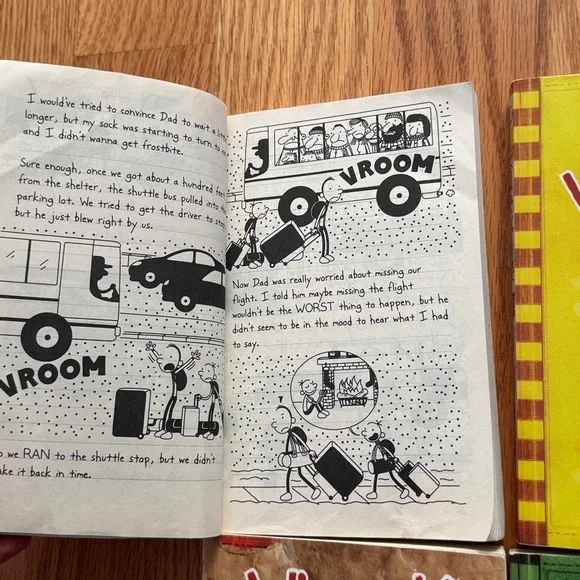 Diary of wimpy kid set - Picture 4 of 9